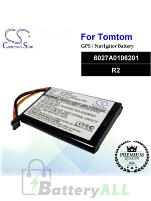 CS-TMX3SL For TomTom GPS Battery Model 6027A0106201 / R2