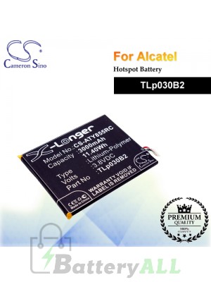 CS-ATY855RC For Alcatel Hotspot Battery Model TLp030B2