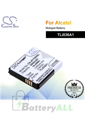 CS-ATY900SL For Alcatel Hotspot Battery Model TLi036A1