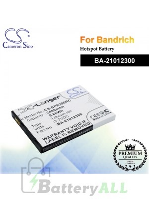 CS-BPR390RC For BandRich Hotspot Battery Model BA-21012300