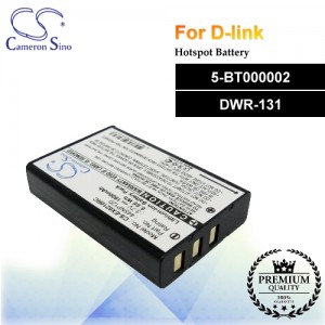 CS-EX6210RC For D-Link Hotspot Battery Fit Model 5-BT000002 / DWR-131