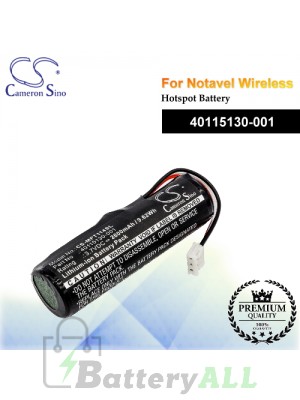 CS-MFT114SL For Novatel Wireless Hotspot Battery Model 40115130-001