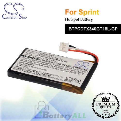 CS-PCX340RC For Sprint Hotspot Battery Model BTPCDTX340GT18L-GP