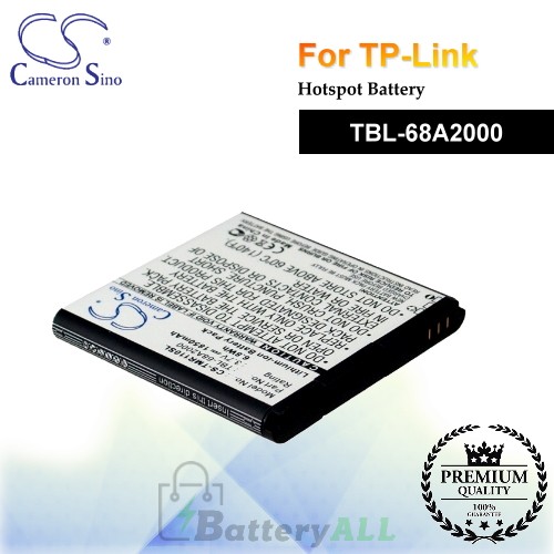 CS-TMR110SL For TP-Link Hotspot Battery Model TBL-68A2000