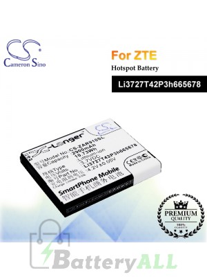 CS-ZAR910SL For ZTE Hotspot Battery Model Li3727T42P3h665678