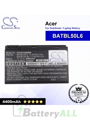 CS-AC4200NB For Acer Laptop Battery Model BATBL50L6