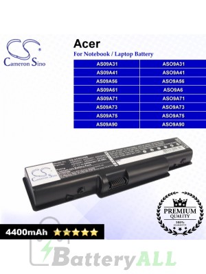 CS-AC5532NB For Acer Laptop Battery Model AS09A31 / AS09A41 / AS09A56 / AS09A61 / AS09A71 / AS09A73