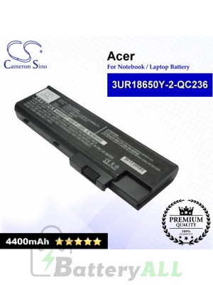 CS-AC9400NB For Acer Laptop Battery Model 3UR18650Y-2-QC236