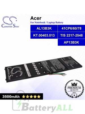 CS-ACR700NB For Acer Laptop Battery Model 41CP6/60/78 / AC13B8K / AC14B8K / AL13B3K / AP13B3K / AP13B8K