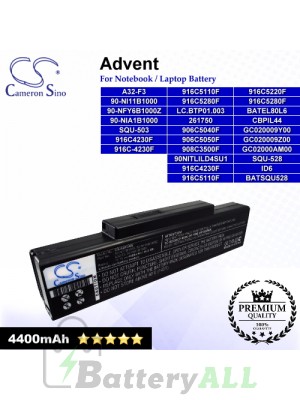 CS-AUF3NB For Advent 7093 QT5500 Laptop Battery