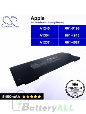 CS-AM1245NB For Apple Laptop Battery Model 661-4587 / 661-4915 / 661-5196 / A1237 / A1245 / A1304