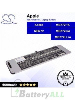 CS-AM1281NB For Apple Laptop Battery Model A1281 / A1286 / MB772 / MB772*/A / MB772J/A / MB772LL/A