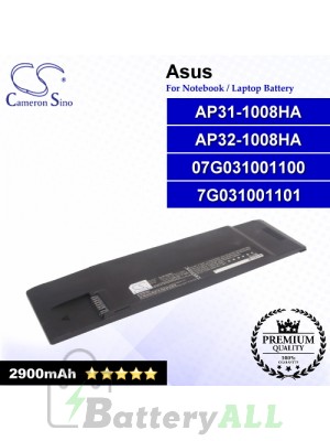 CS-AUA008NB For Asus Laptop Battery Model 70-OA1P2B1000 / 90-OA1P2B1000Q / AP31-1008P / AP32-1008P
