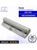 CS-AUA2HB For Asus Laptop Battery Model 7BOAAQ040493 / 90-OA001B1100 / A22-700 / A22-P701 / Eee PC P900 (White)