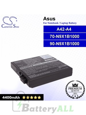 CS-AUA4NB For Asus Laptop Battery Model 70-N9X1B1000 / 90-N9X1B1000 / A42-A4