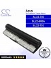 CS-AUA7HT For Asus Laptop Battery Model AL22-703 / SL22-703 / SL22-900A (Black)