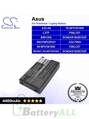 CS-AUA8NB For Asus Laptop Battery Model 70-NF51B1000 / 8CN0AS19255152F / 90-NF51B1000 / 90-NF51B1000Y