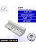 CS-AUA9NB For Asus Laptop Battery Model 870AAQ159571 / AL23-901 / AL24-1000 / AP23-901 (White)