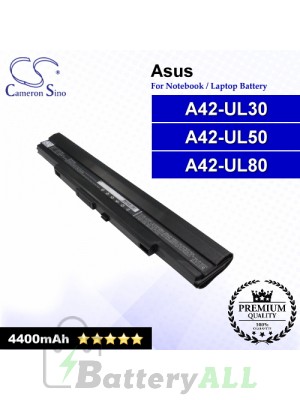 CS-AUL30NB For Asus Laptop Battery Model A42-UL30 / A42-UL50 / A42-UL80