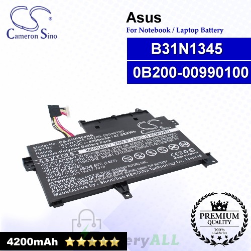 CS-AUP500NB For Asus Laptop Battery Model 0B200-00990100 / B31N1345
