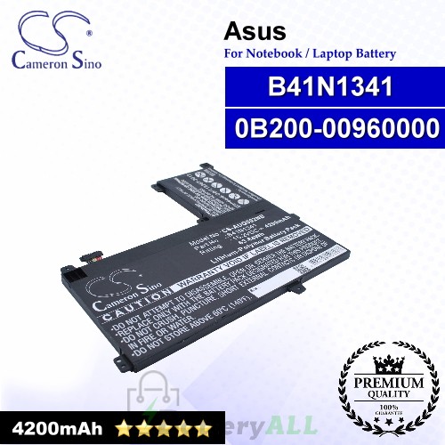CS-AUQ502NB For Asus Laptop Battery Model 0B200-00960000 / B41N1341