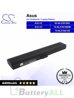 CS-AUV2NB For Asus Laptop Battery Model 70-NL51B1000M / 90-NL51B1000 / A32-V2