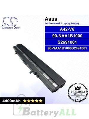 CS-AUV6NB For Asus Laptop Battery Model 90-NAA1B1000 / A42-V6 / S2691061
