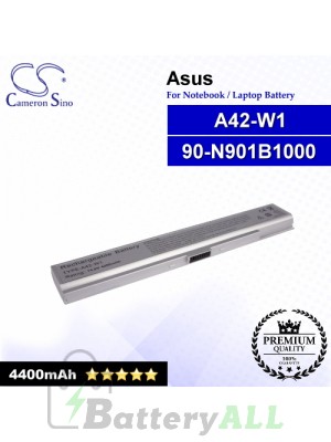 CS-AUW1NB For Asus Laptop Battery Model 90-N901B1000 / A42-W1