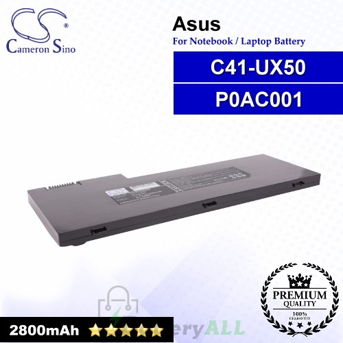 CS-AUX50NB For Asus Laptop Battery Model C41-UX50 / P0AC001