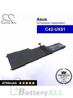 CS-AUX510NB For Asus Laptop Battery Model C42-UX51
