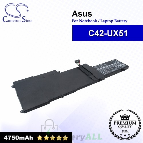 CS-AUX510NB For Asus Laptop Battery Model C42-UX51