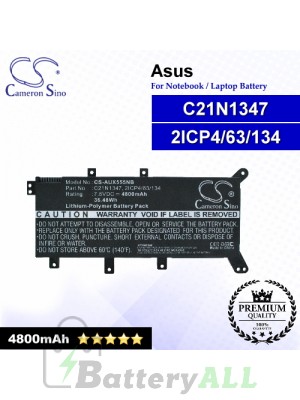 CS-AUX555NB For Asus Laptop Battery Model 2ICP4/63/134 / C21N1347
