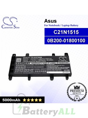 CS-AUX756NB For Asus Laptop Battery Model 0B200-01800100 / C21N1515