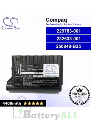 CS-CPN610 For Compaq Laptop Battery Model 229783-001 / 232633-001 / 250848-B25