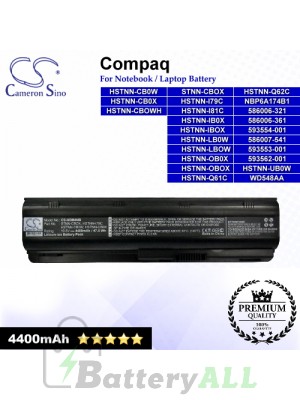 CS-HDM4NB For Compaq Laptop Battery Model 586006-321 / 586006-361 / 586007-541 / 593553-001 / 593554-001