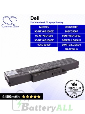 CS-DE1425NB For Dell Laptop Battery Model 1ZS070C / 906C5040F / 906C5050F 908C3500F / 90NFV6B1000Z