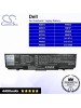 CS-DE1735NB For Dell Laptop Battery Model 312-0708 / 312-0711 / 312-0712 / KM973 / KM974 / KM978 / MT335