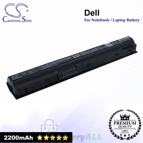 CS-DE6220NB For Dell Laptop Battery Model 09K6P / 0F7W7V / 11HYV / 312-1239 / 312-1241 / 312-1381 / 312-1446