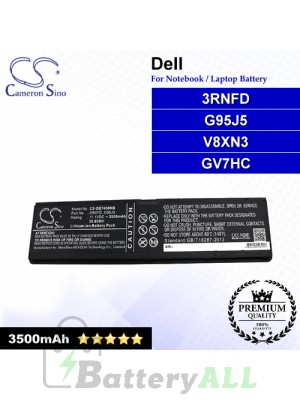 CS-DE7450NB For Dell Laptop Battery Model 34GKR / 3RNFD / 451-BBFS / 451-BBFT / 451-BBFV / 451-BBFY / F38HT