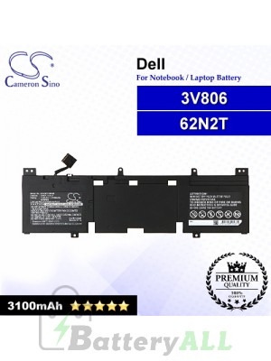 CS-DEC130NB For Dell Laptop Battery Model 3V806 / 62N2T