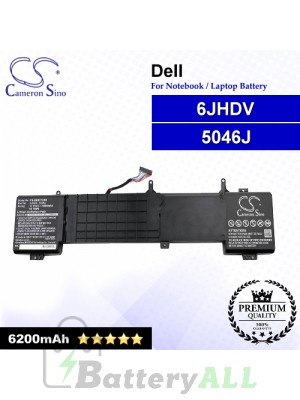 CS-DEM172NB For Dell Laptop Battery Model 5046J / 6JHDV