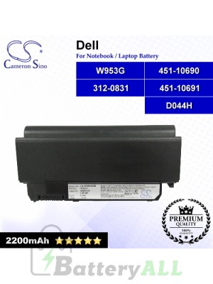 CS-DEM910NB For Dell Laptop Battery Model 312-0831 / 451-10690 / 451-10691 / D044H / W953G