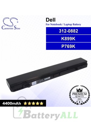 CS-DEP769NB For Dell Laptop Battery Model 0K875K / 0K899K / 0P769K / 0P773K / 0P776K / 312-0882 / 312-0883