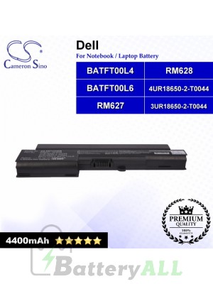 CS-DEV120NB For Dell Laptop Battery Model 3UR18650-2-T0044 / 4UR18650-2-T0044 / BATFT00L4 / BATFT00L6