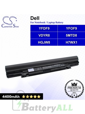 CS-DEV131NB For Dell Laptop Battery Model 451-BBIY / 451-BBIZ / 451-BBJB / 5MTD8 / 7WV3V / H4PJP / H7WX1