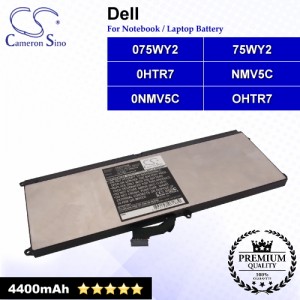 CS-DEX150NB For Dell Laptop Battery Model 075WY2 / 0HTR7 / 0NMV5C / 75WY2 / NMV5C / OHTR7