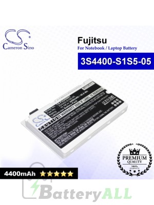 CS-FU2450NT For Fujitsu Laptop Battery Model 3S4400-S1S5-05 / 3S4400-S3S6-07 (White)