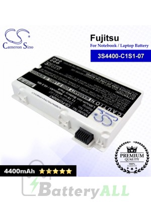 CS-FU3450NT For Fujitsu Laptop Battery Model 3S4400-C1S1-07 / 3S4400-G1L3-07 (White)