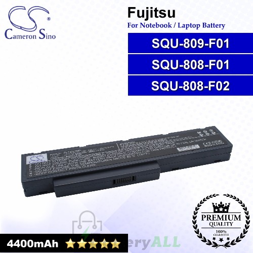 CS-FU3710NB For Fujitsu Laptop Battery Model 3UR18650-2-T0182 / S26393-E048--V613-03-0937
