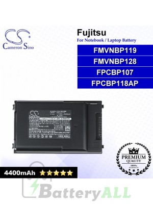 CS-FU6240NB For Fujitsu Laptop Battery Model FMVNBP119 / FMVNBP128 / FPCBP107 / FPCBP117 / FPCBP118